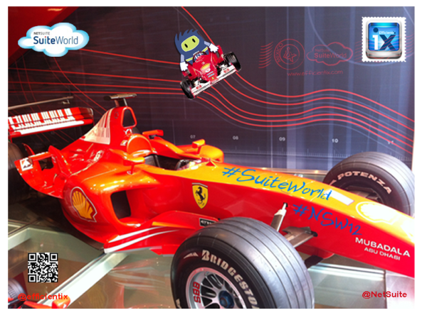 Ferrari presente en el SuiteWorld de NetSuite
